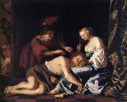 COUWENBERGH, Christiaen van The Capture of Samson dg oil painting artist